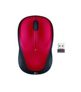 Mouse logitech m235 wireless 910-002496, rosu Rosu 605403