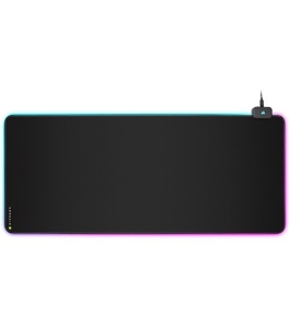 Mousepad gaming corsair mm700 extended, rgb, negru Cauciuc,Textil Negru...