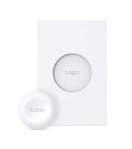 Tapo s200d tp-link - buton smart cu baza, wifi, alb Alb 611432