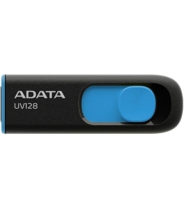 Memorie usb flash drive adata uv128 128gb, usb 3.0 (auv128-128g-rbe)...