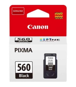 Cartus cerneala canon pg-560, negru, capacitate 7.5ml / 180 pagini Negru...