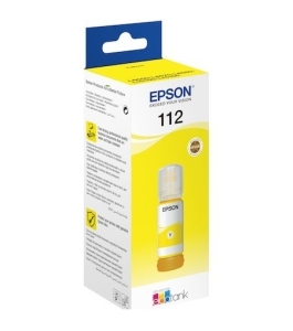 Cartus cerneala epson 112 ecotank, galben, capacitate 70ml, pentru l6570...