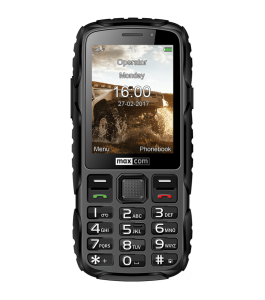 Maxcom mm920, ip67, single sim, 2.8", 2g, black, mm920 black Negru 613770