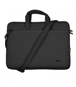 Geanta trust bologna bag eco slim 16" tr-24447, negru, poliester Poliester...