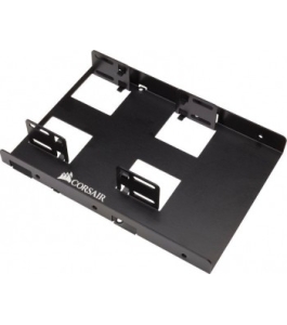 Adaptor ssd/hdd 2.5" la 3.5" corsair bracket cssd-brkt2, aluminiu Aluminiu...