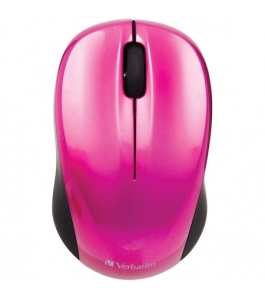 Mouse wireless verbatim go nano 49043, 1600 dpi, usb, roz Roz 631337