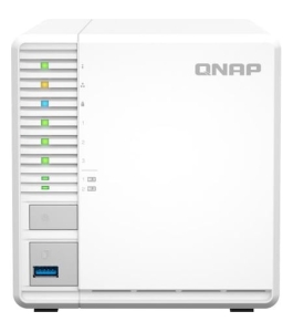 Nas qnap ts-364-8g, 3bay, 2.9ghz, 8gb, twr sata 638513