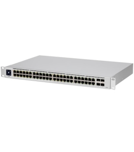 Switch ubiquiti unifi usw-48-poe, 48 port, 10/100/1000 mbps Argintiu 650861