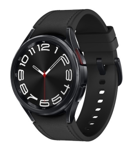 Samsung watch6 classic sm-r955fzkaeue, 43mm, lte r955, negru Silicon,Inox...