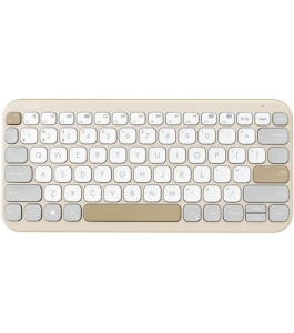 Tastatura wireless asus kw100 oat milk (90xb0880-bkb040) Crem 651956