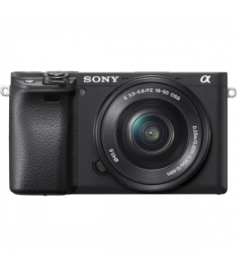 Aparat foto mirrorless sony alpha 6400 ilce6400lb.cec, 24.2 mp, negru Negru...