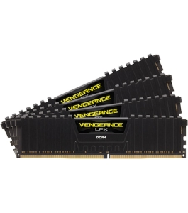 Memorie ram corsair vengeance lpx 32gb (4x8gb) ddr4 4000mhz cl19 Negru...