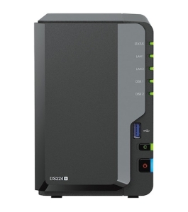 Nas synology diskstation ds224+, 2gb, ddr4 Negru 652383