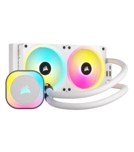 Cooler corsair icue link h100i rgb, cooler aio 240 mm, alb cw-9061005-ww Alb...