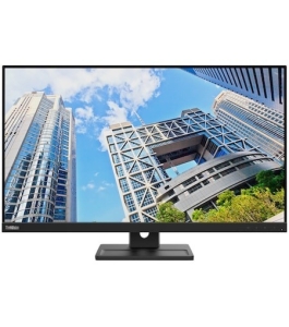 Monitor ips led lenovo thinkvision e28u-20, 28", 4k uhd, boxe, negru...