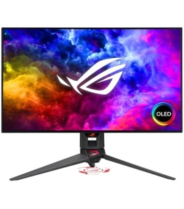 Monitor gaming led ips asus rog pg27aqdm, 26.5", full hd, 1 ms, g-sync, negru...