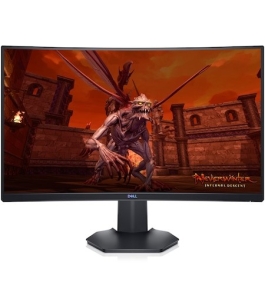 Monitor gaming led va curbat dell s2721hgfa, 27", full hd, 1ms, negru Negru...