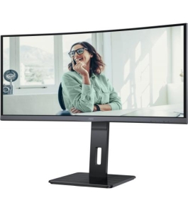 Monitor led curbat aoc cu34p3cv, 34", 4ms gtg, uwqhd va, negru Negru 683450