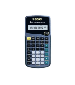 Calculator stiintific de birou texas instruments ti-30xa, 10 digiti, albastru...