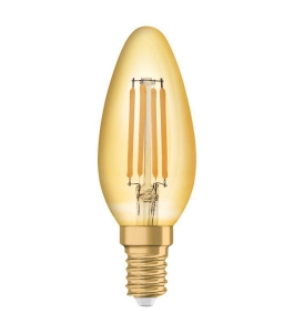 Bec led osram vintage 1906 classic, 4w, e14, auriu 4099854091476 Auriu...