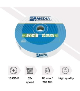 Blancuri verbatim cd-r, 52x, 700mb, 10 buc, wrap (69204) 693308