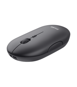 Mouse wireless trust puck, 2.4ghz si bluetooth, negru 24059 Negru 693293