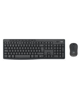 Kit tastatura cu mouse logitech mk370, wireless, negru (920-012077) Negru...