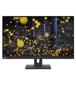 Monitor led ips lenovo thinkvision e27q-20, 27", qhd, 4ms, negru Negru...