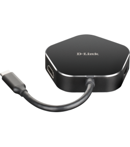 Hub usb d-link dub-m420 4-in-1, usb tip c 765159