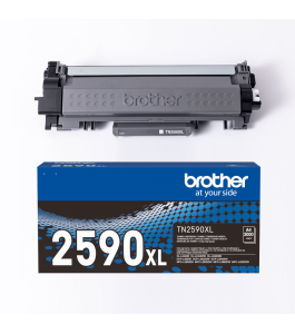 Toner original brother black, tn2590xl, pentru hl l2402, l2442, 2460, 3k...