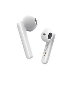 Casti trust stylish wire-free bluetooth earphones albe (23783) Alb 765656