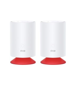 Mesh tp-link deco voice x20(2-pack) wireless, ax1800, interior, difuzor...