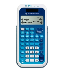 Calculator stiintific de birou texas instruments t34 multiview, albastru...