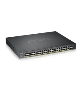 Switch cu management l3 zyxel xgs1930-52hp-eu010, 48 x gigabit, 4x sfp, negru...