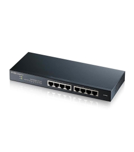 Switch zyxel gs1900-8-eu0102f, 8 porturi gigabit l2, 10/100/1000 mbps, negru...