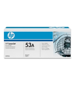 Toner original hp q7553a negru, nr.53a, pentru laserjet m2727|p2014|p2015, 3k...