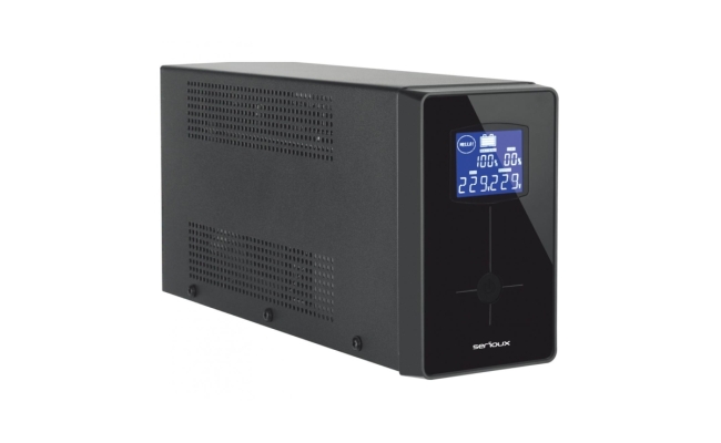 UPS Serioux Line Interactive 1200LI, ecran LCD, capacitate 1200VA/720W,4...