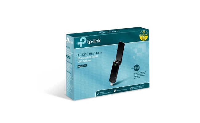 Adaptor wireless TP-LINK Archer T4U, AC1300, WiFI, Dual-Band