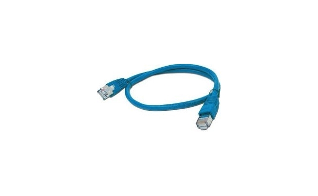 Cablu de retea GEMBIRD Cat5e FTP 2m Albastru AWG26 Ecranat (PP22-2M/B)