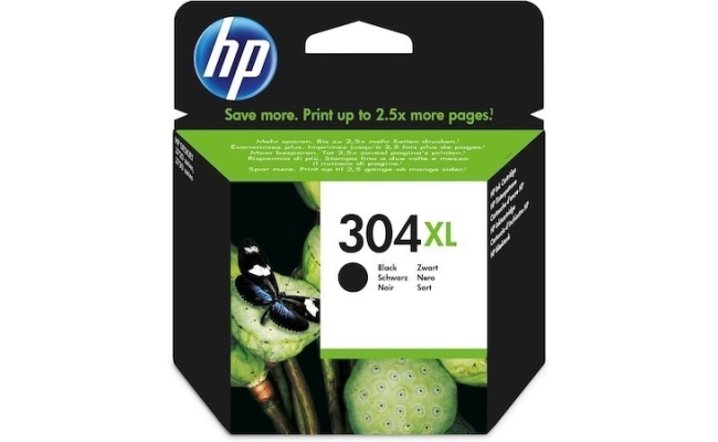 Cartus Cerneala Original HP Black, nr.304XL, pentru DeskJet 2620, 2630, 2632,...