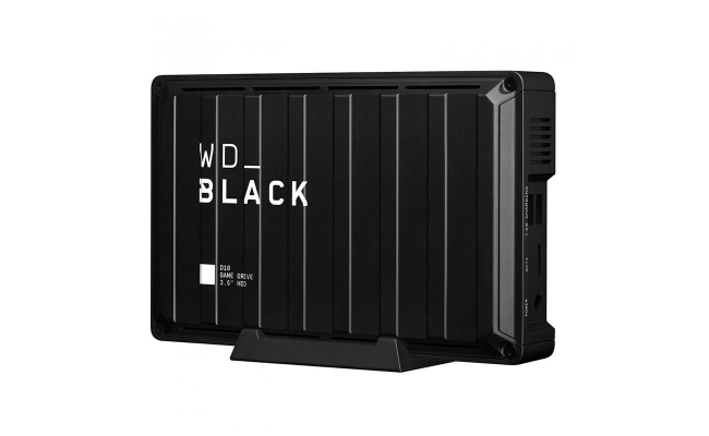 HDD Extern WD Black D10 Game Drive, 8TB, negru, USB 3.2