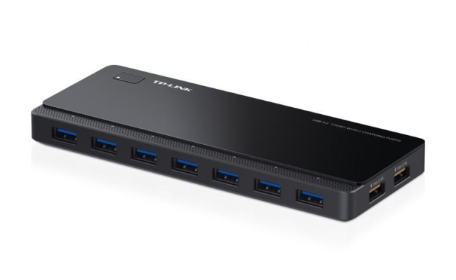 Hub USB TP-Link UH720, 7 porturi USB 3.0, negru