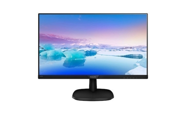 Monitor LED PHILIPS 243V7QDSB, 23.8inch, FHD IPS, 5ms, 60Hz, negru