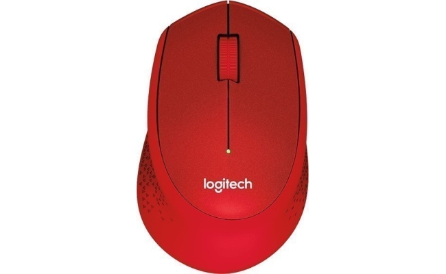 Mouse wireless Logitech M330 Silent - Rosu (910-004911)