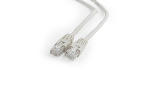 PATCH CORD PP6U-0.25M UTP GEMBIRD Cat6, cupru-aluminiu, 0.25 m, gri, AWG26