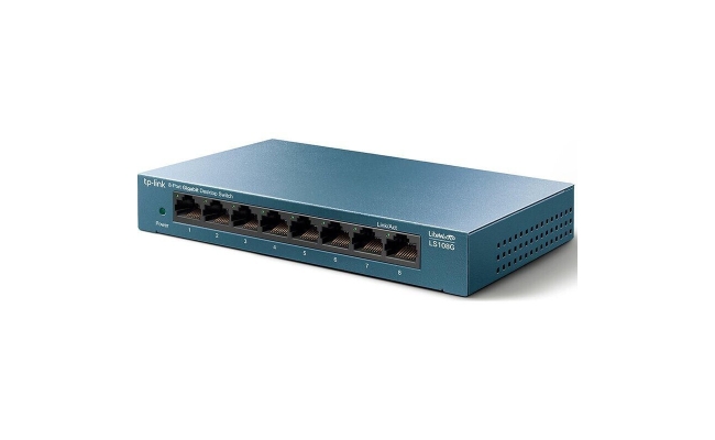 Switch TP-LINK LS108G, 8 port, 10/100/1000 Mbps