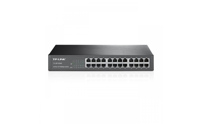 Switch TP-Link TL-SF1024D, 24 port, 10/100Mbps