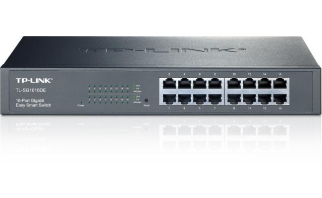 Switch TP-Link TL-SG1016DE, 16 port, 10/100/1000 Mbps