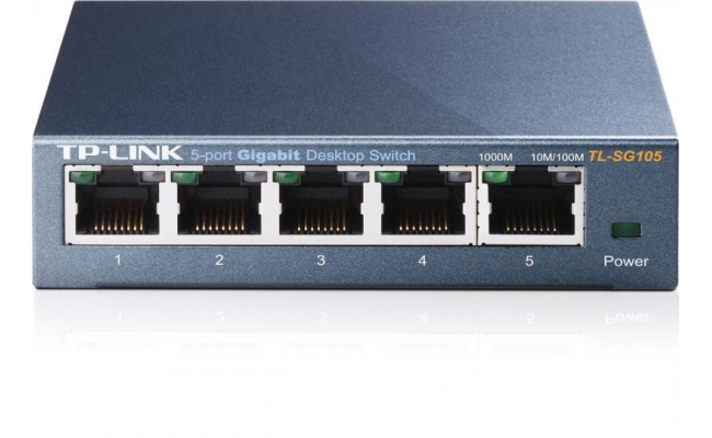 Switch TP-Link TL-SG105, 5 port,10/100/1000 Mbps