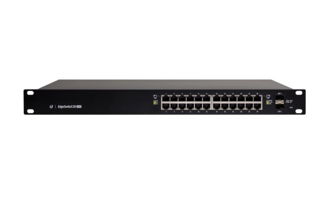 Switch Ubiquiti Gigabit EdgeSwitch ES-24-250W, 24 port, 10/100/1000 Mbps